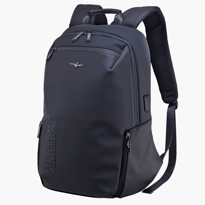 Aeronautica Military Backpack رجل حمل الكمبيوتر خط هيليكس AM484-NE