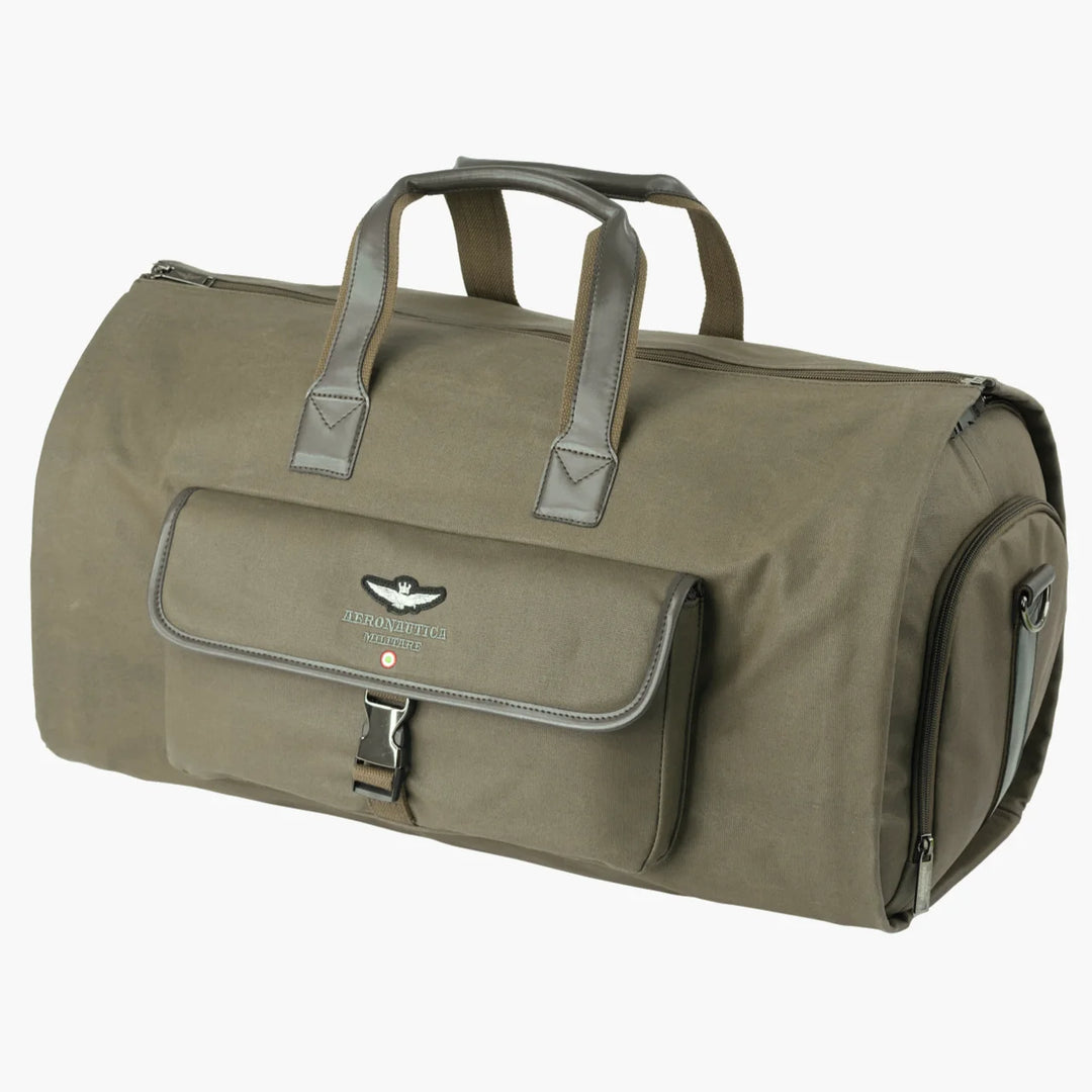 New City line canvas travel duffel bag