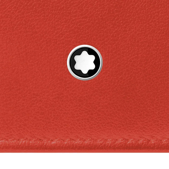 Montblanc Soft Continental nano coral wallet 198009