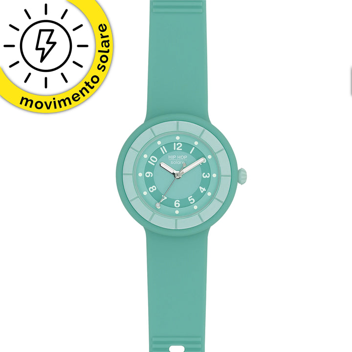 ساعة Hip Hop WATER GREEN Hero.Dot Solar Collection 34mm HWU1207