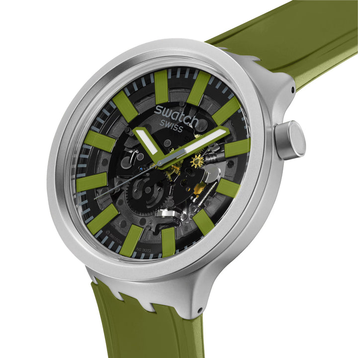 Swatch thru the underbrush Originals Big Bold Irony 47mm SB07S118