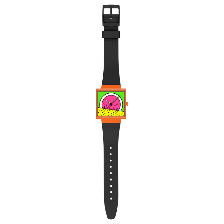 ساعة Swatch Break Time Bioceramic ماذا لو؟ مجموعة 33mm SO34Z101