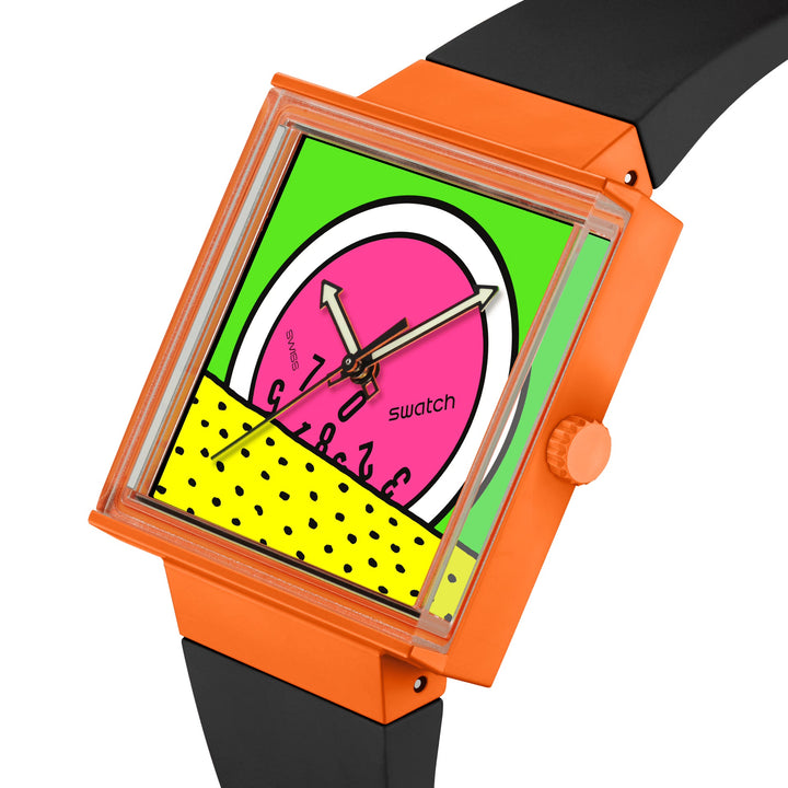 ساعة Swatch Break Time Bioceramic ماذا لو؟ مجموعة 33mm SO34Z101