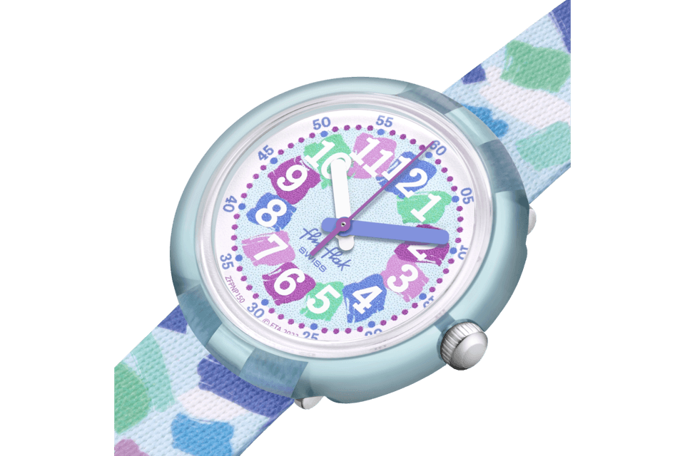 Flik Flak orologio CONFETTI CHAOS Organized Chaos 32mm FPNP150 - Capodagli 1937