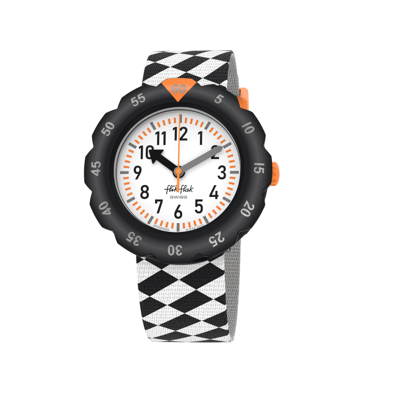 Flik Flak orologio RACE FLAG Organized Chaos 34mm FPSP069 - Capodagli 1937