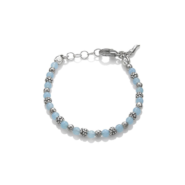 Giovanni Raspini bracciale Rio Angelite argento 925 angelite azzurra 10844L - Capodagli 1937