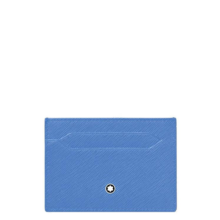 Montblanc porta carte 5 scomparti Sartorial Dusty Blue 198245 - Capodagli 1937