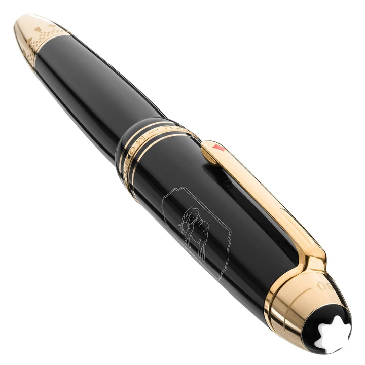 Montblanc roller LeGrand Meisterstück Around the World in 80 Days 128379 - Capodagli 1937