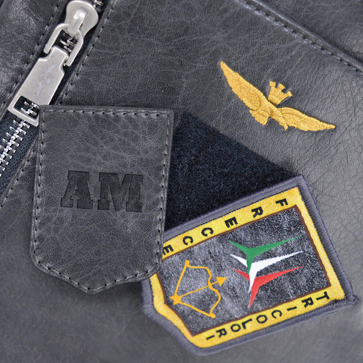 Aeronautica Military حقيبة خوذة خط الطيار AM473-BL