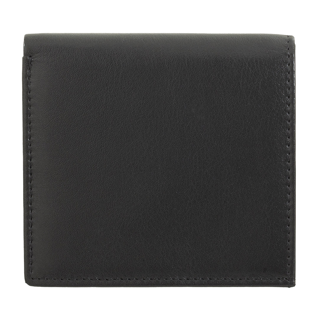 DUDU Multicolor Leather RFID Wallet Card and Coin Holder