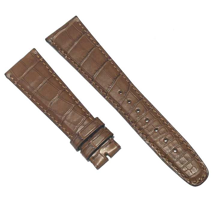 IWC matte brown alligator strap 22/16 for pin buckle IWA00947 22/16