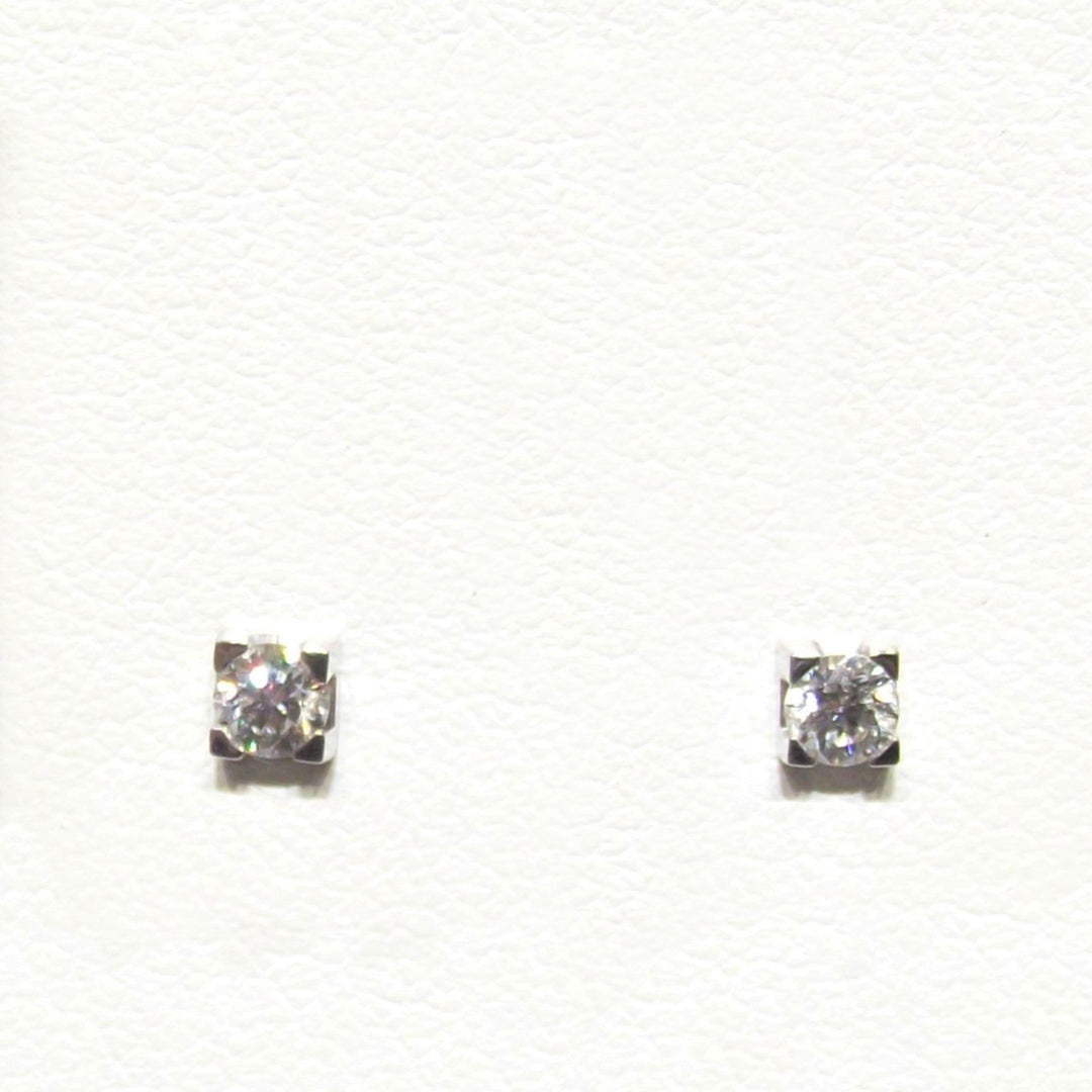 أقراط Davite & Delucchi Point Light 18kt الماس 0.30ct VS G BB8283-30