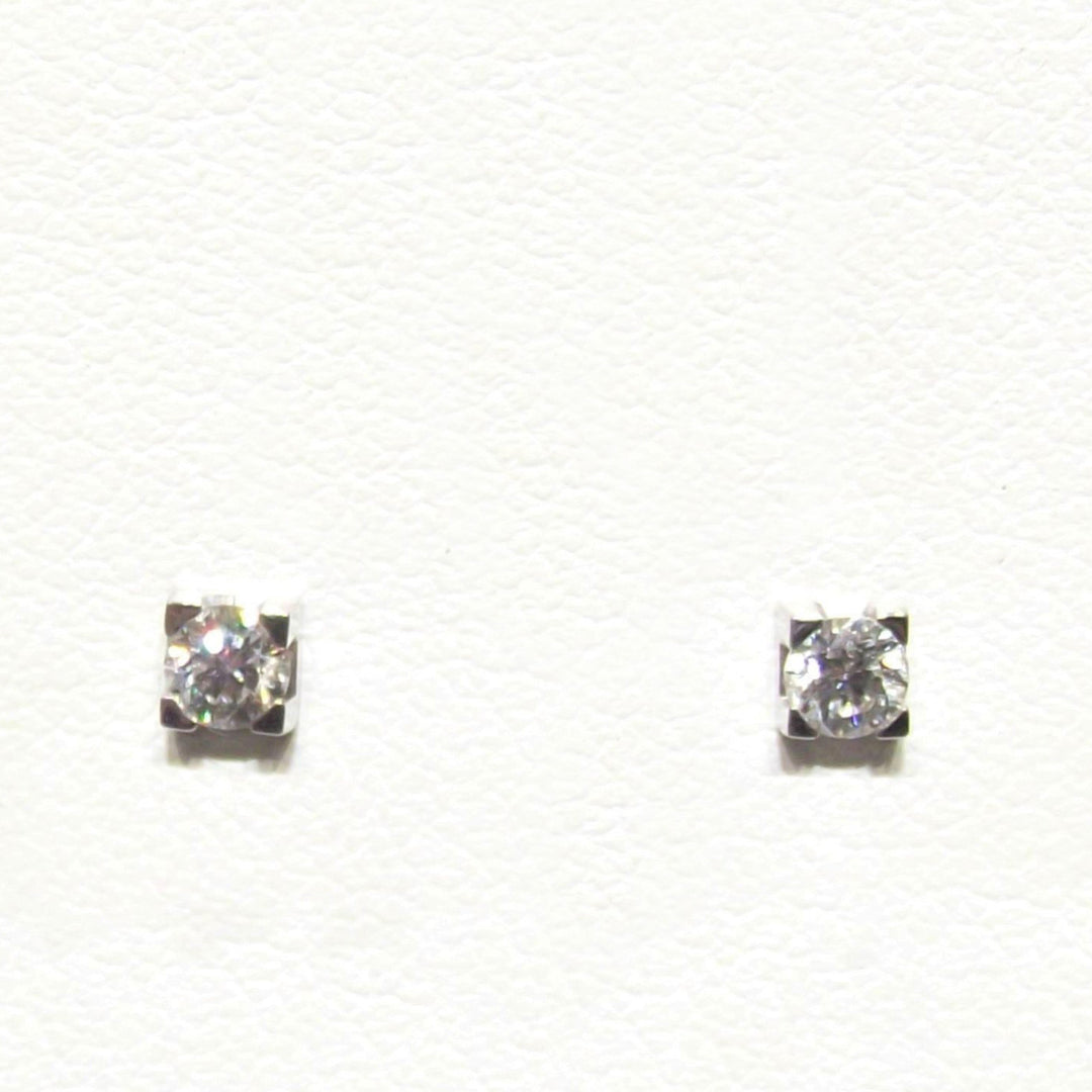 أقراط Davite & Delucchi Point Light 18kt الماس 0.40ct VS G BB8283-40
