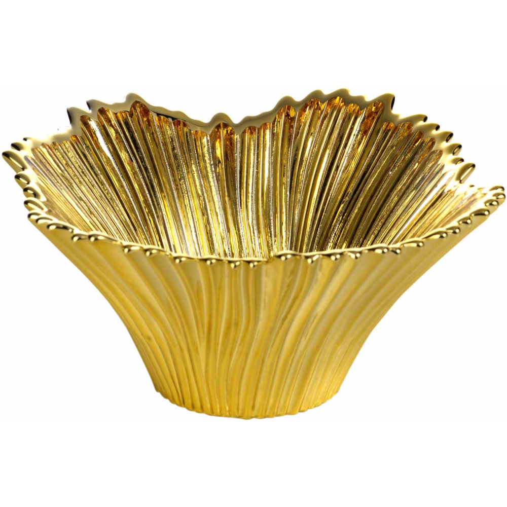 كأس الزجاج الأرجنتيني البندقية طبعة الذهب 20CM H.11cm الذهب 1.850036