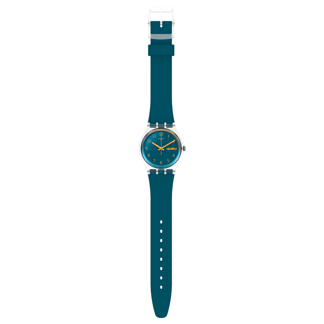 ساعة Swatch BLUE AWAY Originals Gent 34 مم GE721