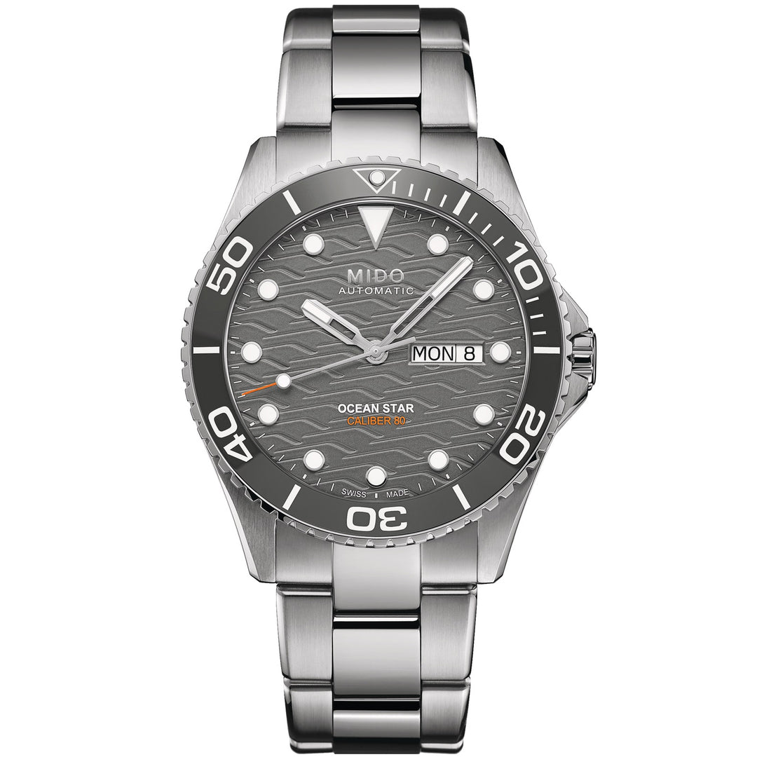 ساعة Mido Ocean Star 200C 42.5mm رمادي فولاذ أوتوماتيكي M042.430.11.081.00