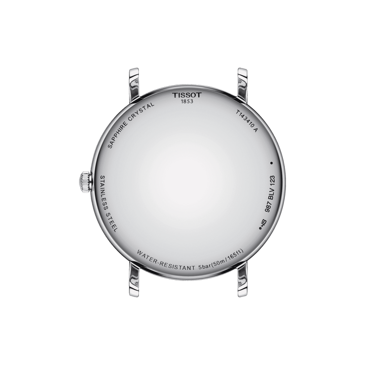 Tissot Eveytime Watch 40mm Silver Quartz Steel T143.410.11.011.00
