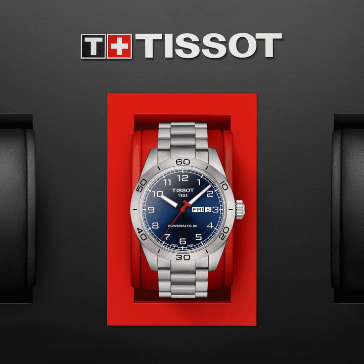 تيسو ووتش PRS 516 Powermatic 80 42MM الأزرق الفولاذ التلقائي T131.430.11.042.00