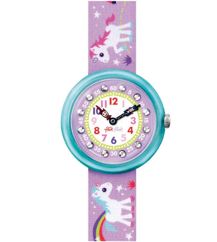 Flik Flak Magical Unicorns Sunny Hours 32mm Fbnp033 watch