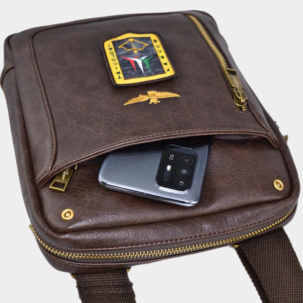 Aeronautica Militare Tracolla porta Tablet linea Pilot AM471-BL - Capodagli 1937