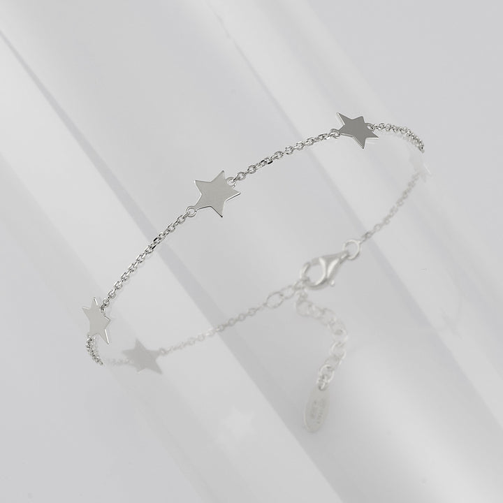 Capodagli bracciale 5 Stelle argento 925 CPD-BRA-ARG-0004-B - Capodagli 1937