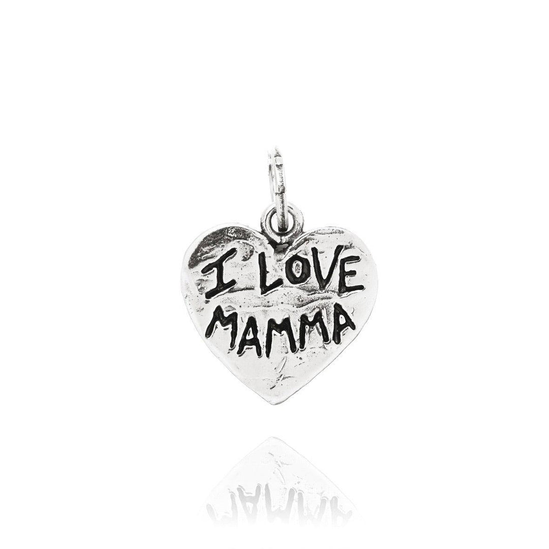 Giovanni Raspini charm Cuore I LOVE MAMMA argento 925 8630 - Gioielleria Capodagli