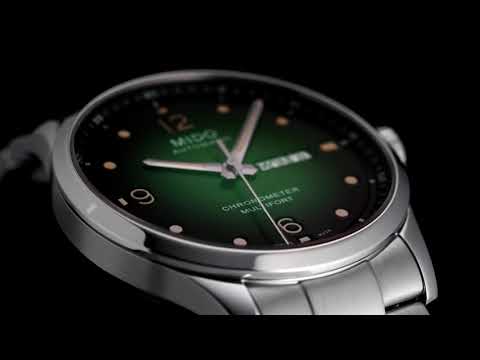 ميدو ووتش M الكرونومتر COSC 42MM الأخضر التلقائي الفولاذ M038.431.11.097.00