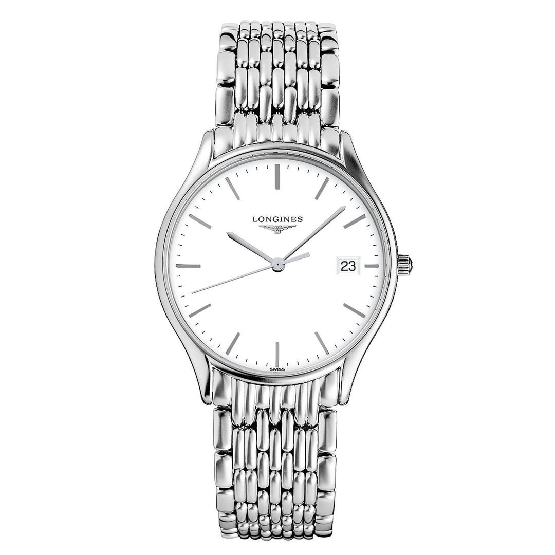 Longines orologio Longines Lyre 35mm bianco quarzo acciaio L4.759.4.12.6 - Gioielleria Capodagli