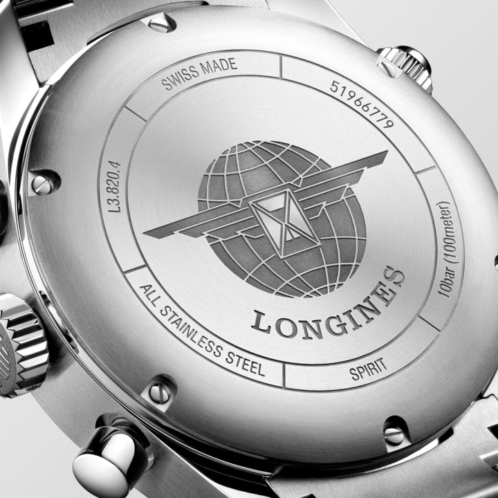 Longines orologio Longines Spirit 42mm blu automatico acciaio L3.820.4.93.6 - Capodagli 1937