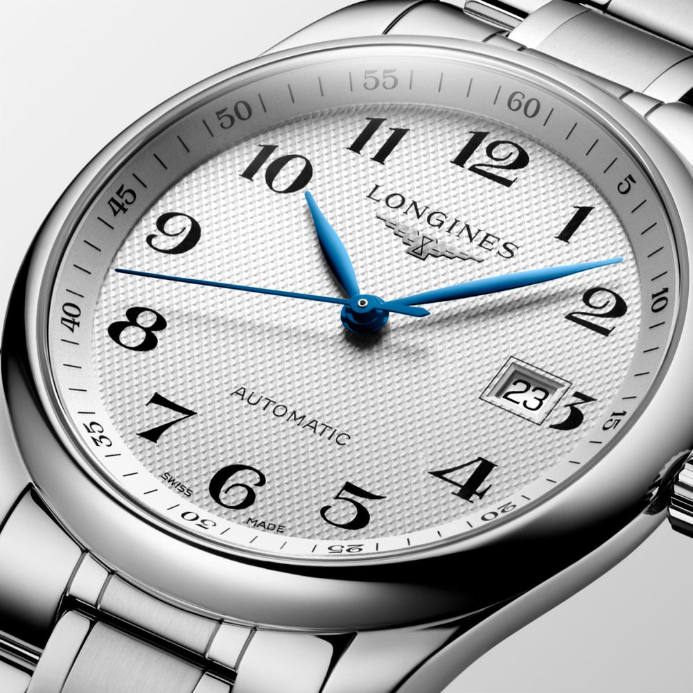 Longines orologio The Longines Master Collection 40mm argento acciaio uomo automatico L2.793.4.78.6 - Gioielleria Capodagli