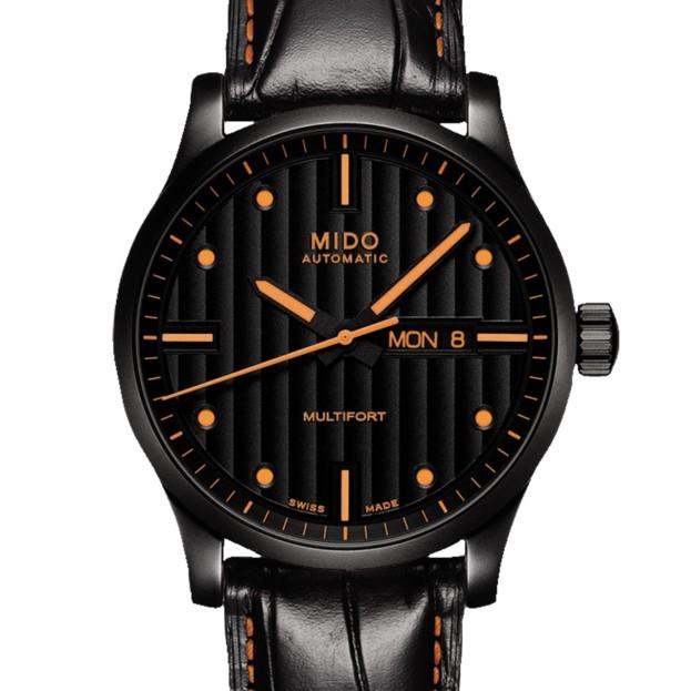 Mido orologio Multifort special edition acciaio nero M005.430.36.051.80 - Gioielleria Capodagli