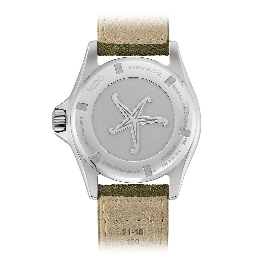 Mido orologio Ocean Star Tribute 40,5mm verde automatico acciaio M026.830.18.091.00 - Capodagli 1937