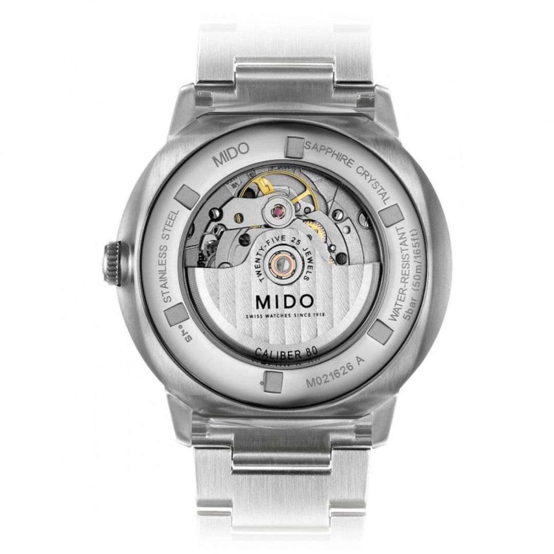 Mido orologio uomo Commander Big Date Caliber 80 automatico 42mm acciaio M021.626.11.061.00 - Gioielleria Capodagli