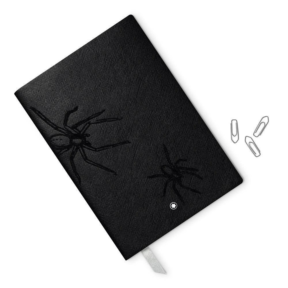 Montblanc blocco note notebook 146 a righe Heritage Rouge et Noir Spider cancelleria di lusso 117868 - Gioielleria Capodagli