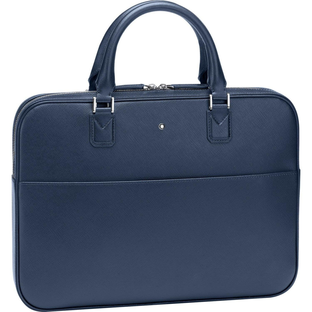 Montblanc borsa porta documenti ultra sottile Sartorial Indaco 118690 - Gioielleria Capodagli