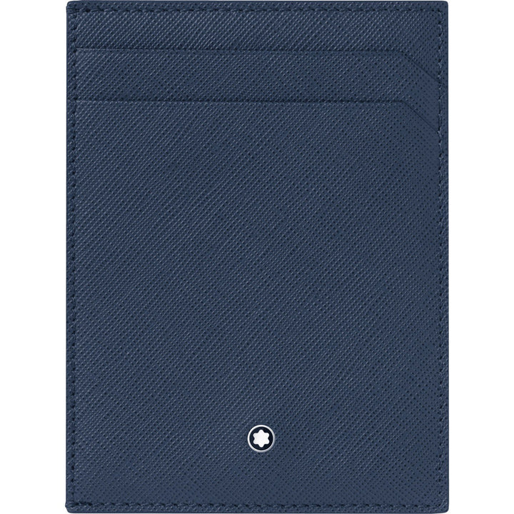 Montblanc custodia tascabile 5 scomparti Sartorial blu indaco 124188 - Gioielleria Capodagli