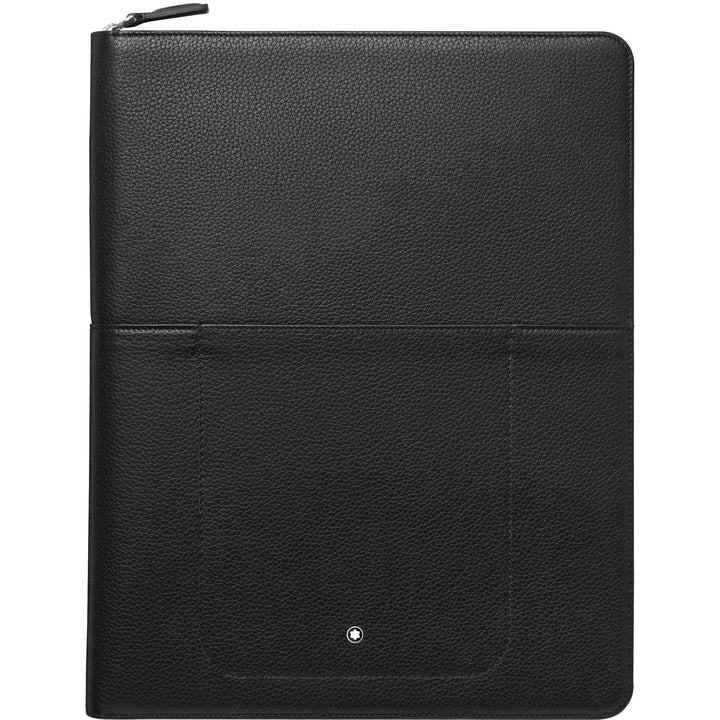 Montblanc portablocco con tasche Meisterstück Soft Grain nero 126232 - Capodagli 1937