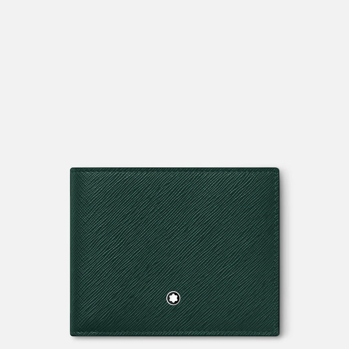 Montblanc portafoglio 6 scomparti Montblanc Sartorial verde inglese smeraldo 130821 - Capodagli 1937