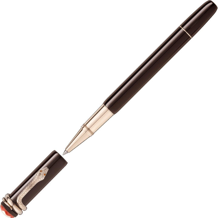 Montblanc roller Heritage collection Rouge & Noir Tropic Brown special edition 116552 - Gioielleria Capodagli