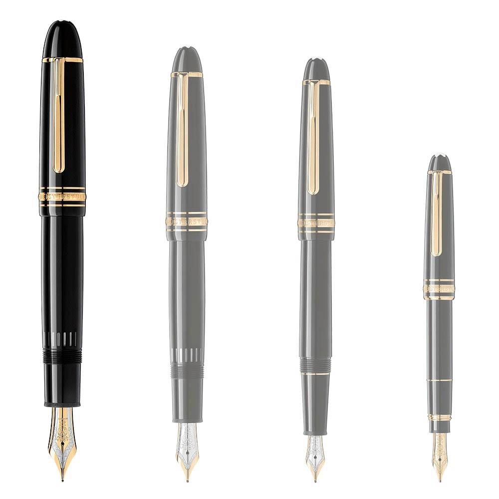 Montblanc stilografica Meisterstück 149 finitura oro punta M 115384 - Gioielleria Capodagli