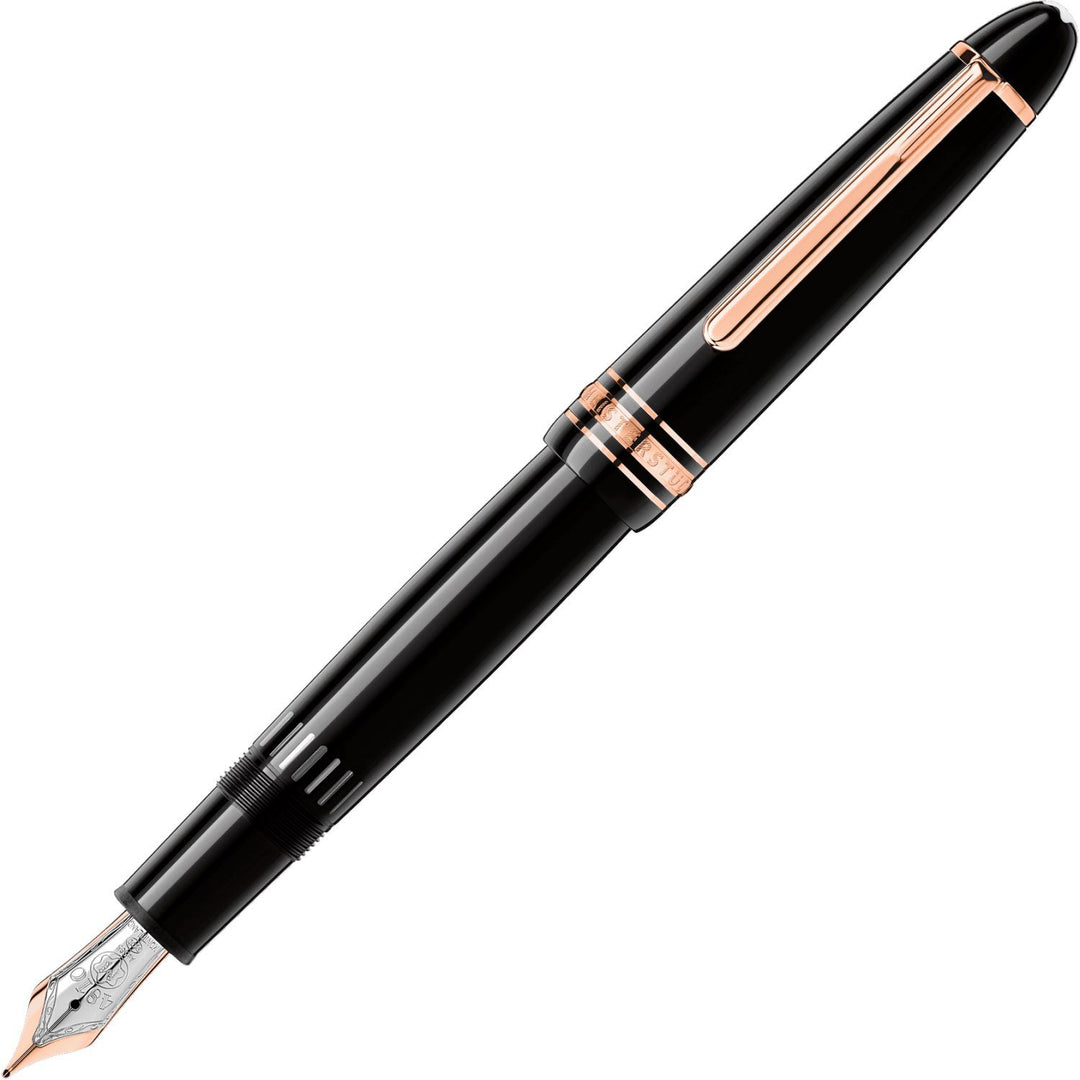 Montblanc stilografica Meisterstück Red Gold LeGrand punta M 112670 - Gioielleria Capodagli