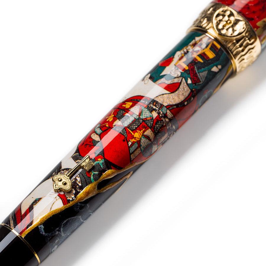 Montegrappa roller Bijo-To-Yaju By Tomita Kazuhiko limited edition ISBYNRSC - Capodagli 1937