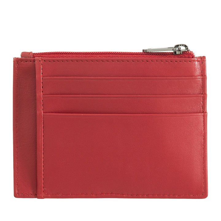 سحابة حقيبة جلدية محفظة بطاقة الائتمان جيب جلدية محفظة رجالية الرمز البريدي