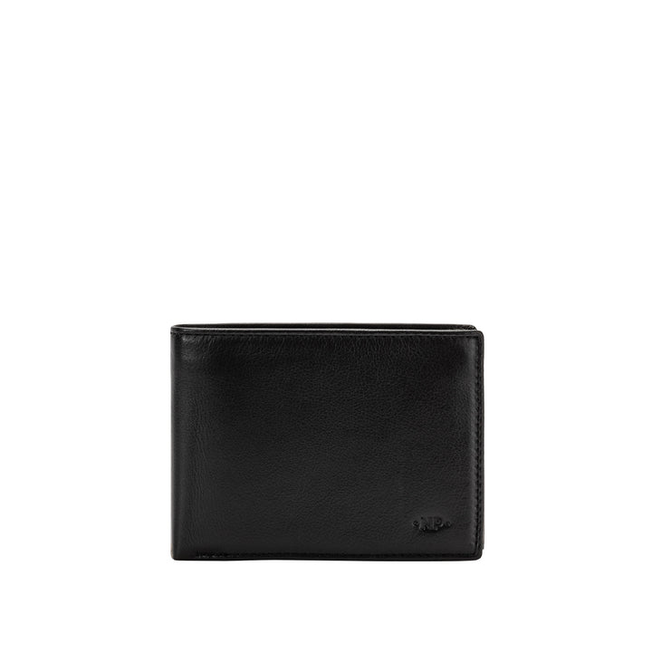 محفظة جلدية ناعمة للرجال مع محفظة عملة الرمز البريدي الداخلية جيوب حامل بطاقة الائتمان