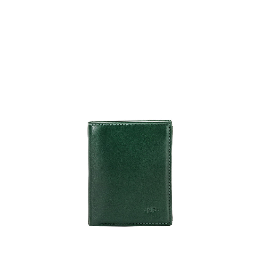 سحابة جلدية محفظة صغيرة للرجال مع محفظة عملة جلدية الحجم العمودي مع الرمز البريدي الداخلي