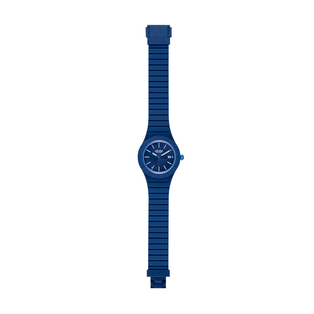 ساعة Hip Hop Blue Delft X Man 42mm HWU1077