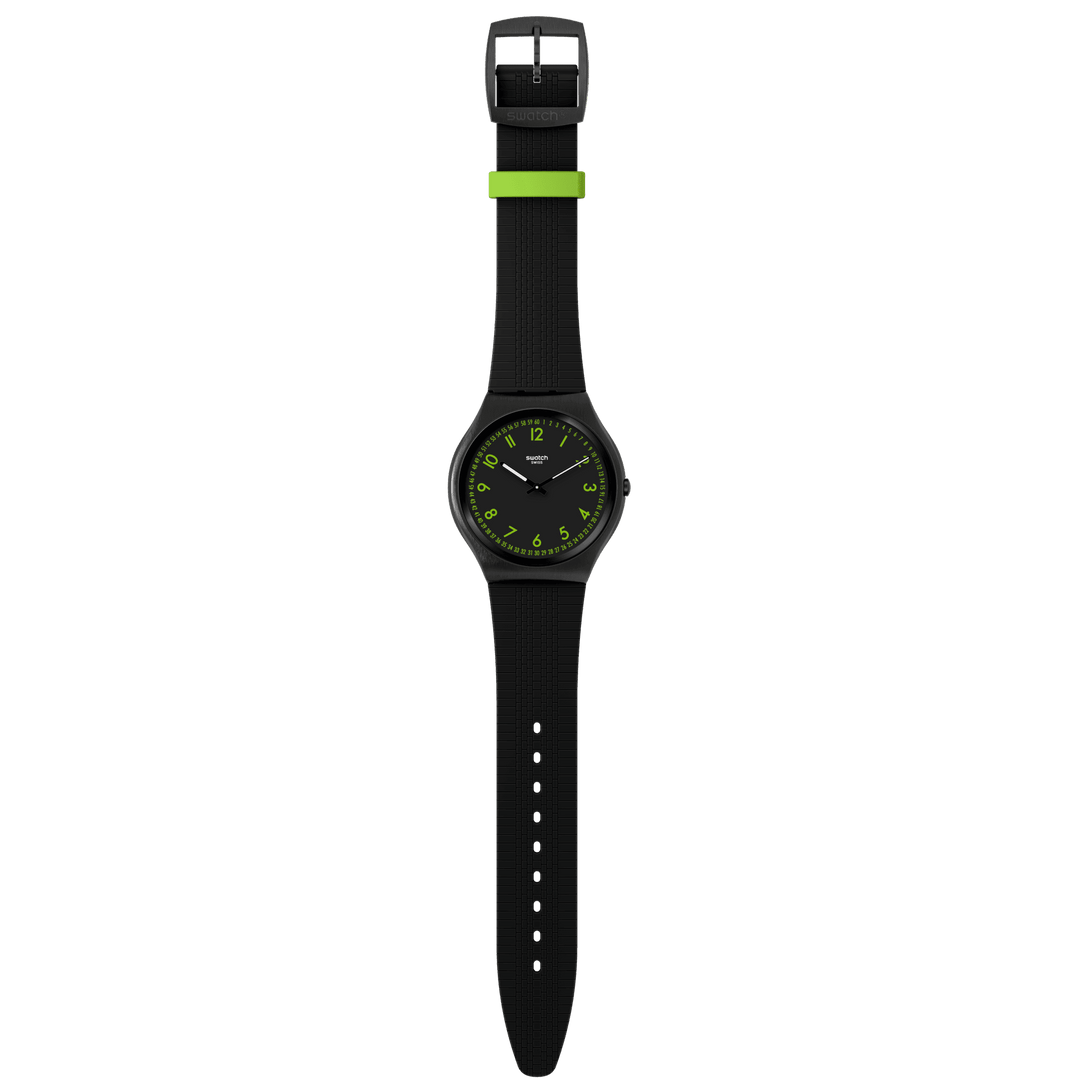 Swatch orologio BRUSHED GREEN Originals Skin Irony 42mm SS07B108 - Capodagli 1937