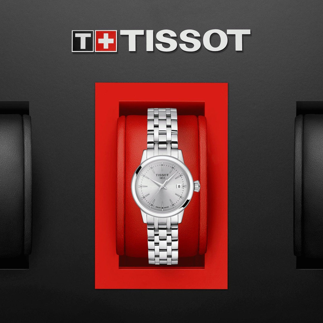 Tissot orologio Classic Dream Lady 28mm argento quarzo acciaio T129.210.11.031.00 - Capodagli 1937