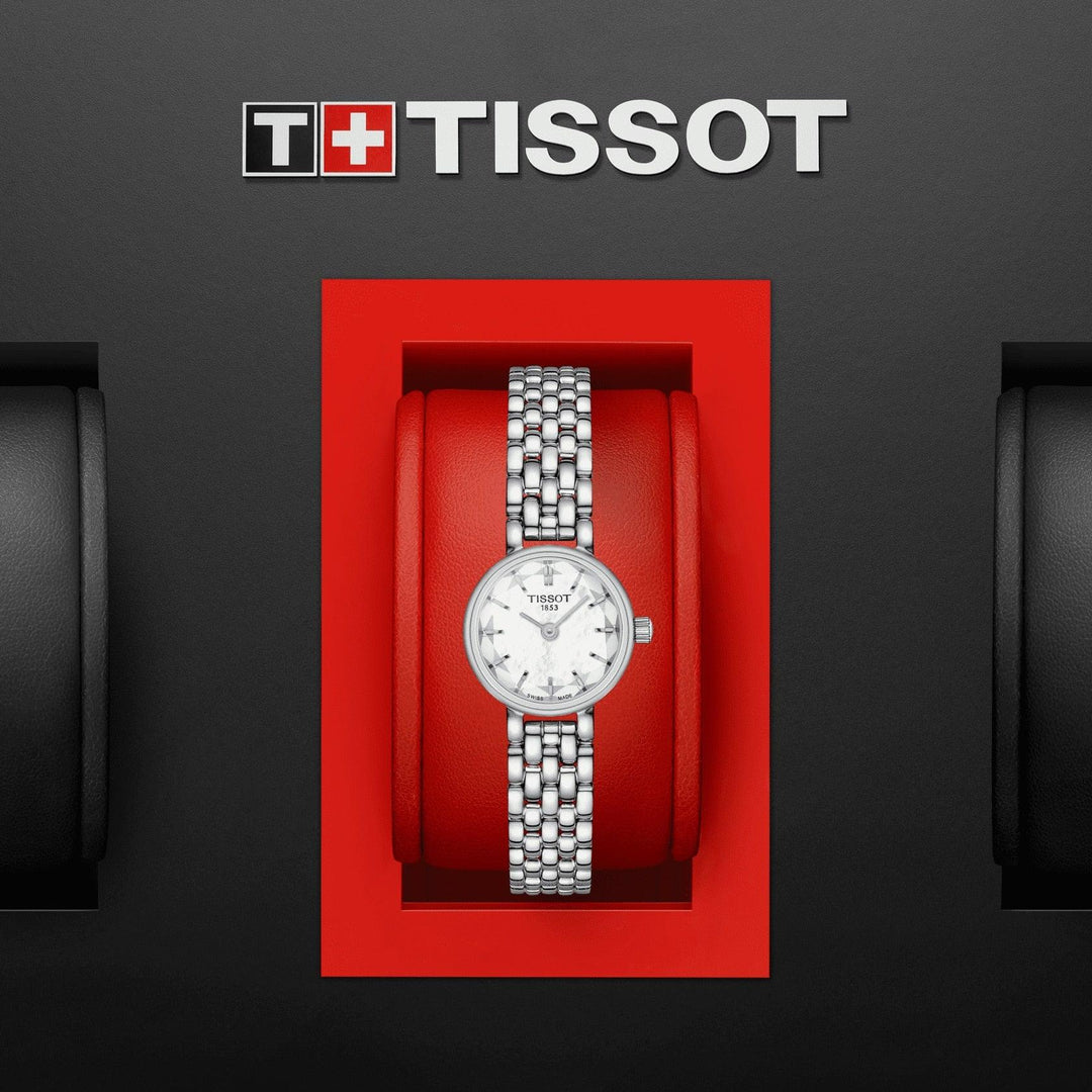 Tissot orologio Lovely Round 19,5mm madreperla quarzo acciaio T140.009.11.111.00 - Capodagli 1937