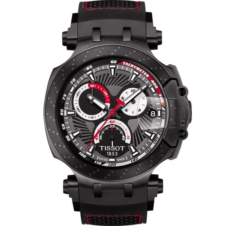 Tissot orologio uomo T-Race Jorge Lorenzo 2018 limited edition acciaio quarzo T115.417.37.061.01 - Gioielleria Capodagli